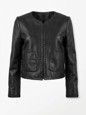 Rag & Bone Black Leather Jacket  Size 4